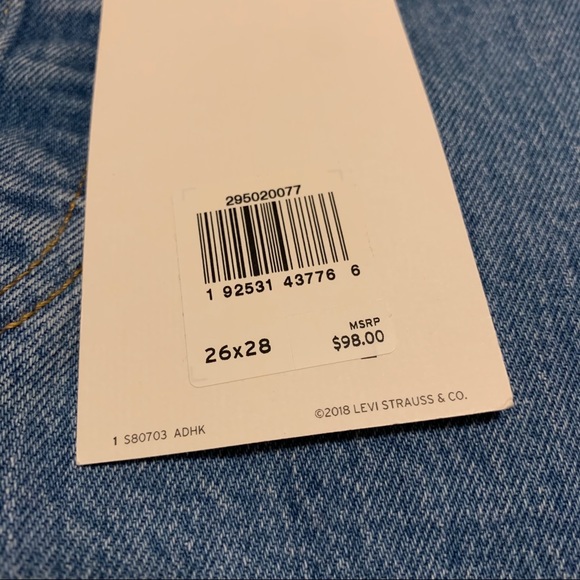 ✨NWT Levi’s✨ 501 Original Fit Jeans - Picture 14 of 16